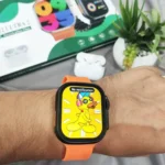 ساعت هوشمند KEQIWEAR اصلی مدل KW22 ULTRA2 به همراه ایرپاد و 7 عدد بند - تصویر 3