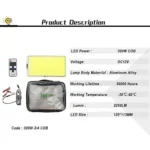 چراغ کمپینگ برند 360 لایت (360Light) مدل TM-07 COB RF با پایه آهنربایی - تصویر 4