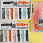 ساعت هوشمند برند WISME طرح اپل واچ سری 9 مدل WS-56 MAX با 10 عدد بند - تصویر 3
