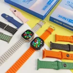 ساعت هوشمند برند WISME طرح اپل واچ مدل WS-57 ULTRA 2 با 10 بند - تصویر 2