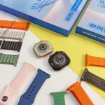 ساعت هوشمند برند WISME طرح اپل واچ مدل WS-57 ULTRA 2 با 10 بند - تصویر 3