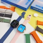 ساعت هوشمند برند WISME طرح اپل واچ مدل WS-57 ULTRA 2 با 10 بند - تصویر 4