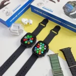 پک هدیه ساعت هوشمند WISME اصلی مدل WS-73 ULTRA2 به همراه ایرپاد