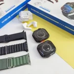پک هدیه ساعت هوشمند WISME اصلی مدل WS-73 ULTRA2 به همراه ایرپاد - تصویر 3