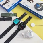 پک هدیه ساعت هوشمند WISME اصلی مدل WS-73 ULTRA2 به همراه ایرپاد - تصویر 4